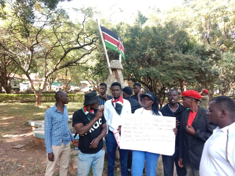 Kisumu Gen Z youth give protest wide berth as those converging warned