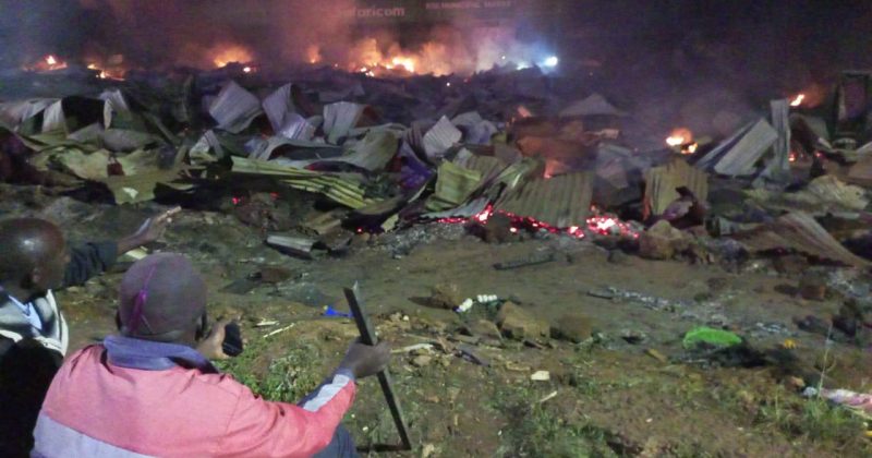 Traders count their losses after Kisii Market inferno