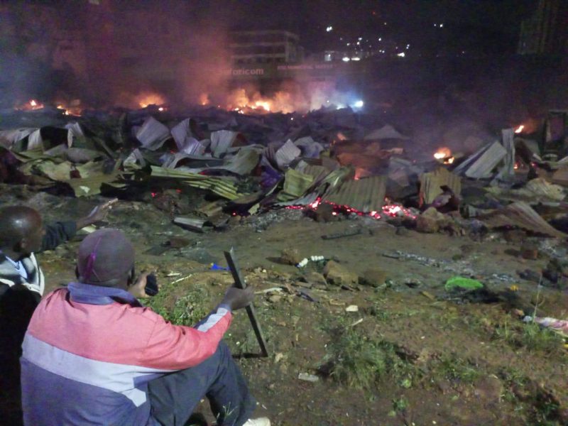 Traders count their losses after Kisii Market inferno
