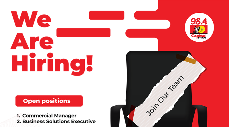 We are hiring! Join us as a Commercial Manager or Business Solutions Executive