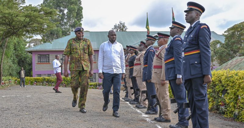 CS Murkomen issues first policy on police use of force and firearms