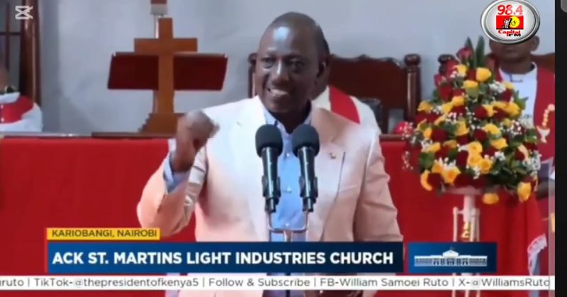 (WATCH) President Ruto assures Primary and Secondary education will remain free