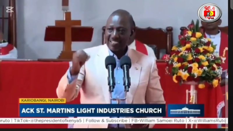 (WATCH) President Ruto assures Primary and Secondary education will remain free