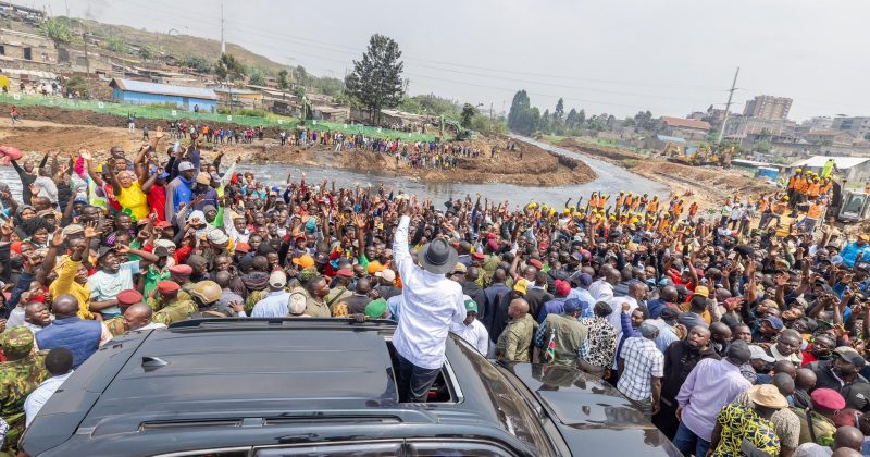 Ruto says govt to build 70km of roads in Nairobi to ease traffic, boost trade