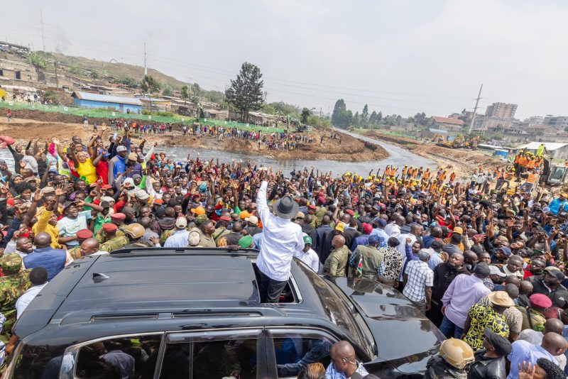 Ruto says govt to build 70km of roads in Nairobi to ease traffic, boost trade