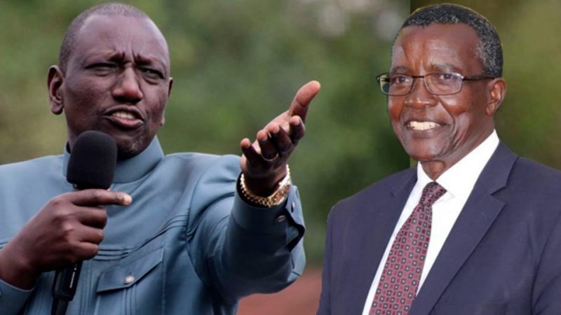 (WATCH) Ruto hits out at Maraga over ‘failed state’ remarks, says he can’t be trusted to lead the country