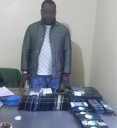 Police bust stolen phones syndicate during operation in Mathare