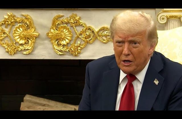 (WATCH) Trump suggests ‘Very severe tariffs’ of 100% on Russia if no ceasefire deal ‘in 50 days’