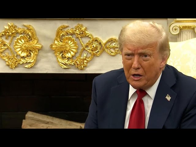 (WATCH) Trump suggests ‘Very severe tariffs’ of 100% on Russia if no ceasefire deal ‘in 50 days’