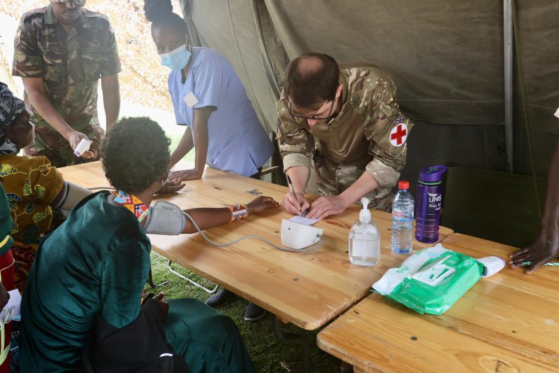 British Army Troops and KDF Deliver Free Medical Services to Over 3,000 Residents in Laikipia and Samburu