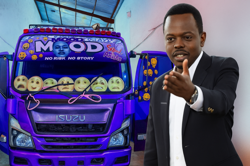 Ruto’s Son Unveils Sh14M Matatu ‘Mood’ With Full DJ Setup