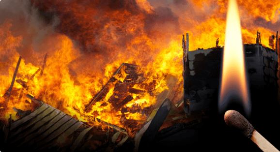 Nyamira horror: Arsonists burn man, wife, daughter and grandson alive