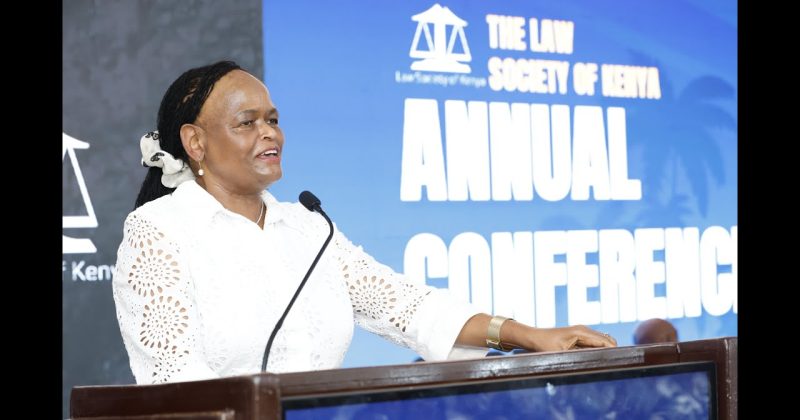 (WATCH) CJ Koome slams executive over attacks on judges after Ruto anticipatory bail protest