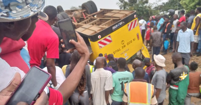 19 people killed in road accident along Kisumu-Kakamega highway