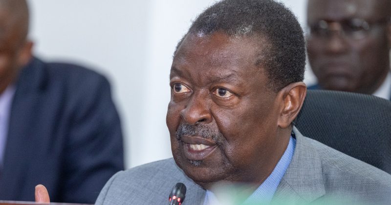 Mudavadi Appears Before Senate Over Nairobi–National Government Deal