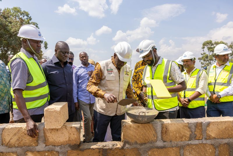 President Ruto launches construction of Sh750mn Awendo Affordable Housing Project