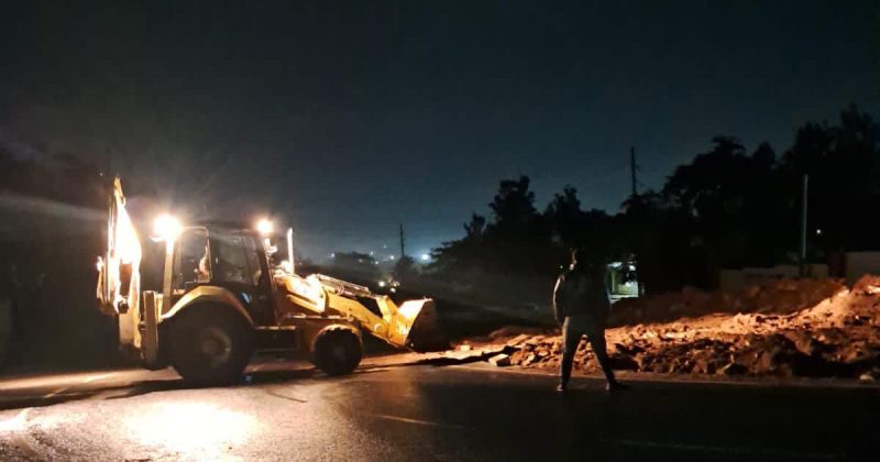 Kisumu roundabout black spot where 26 people perished in road accident destroyed