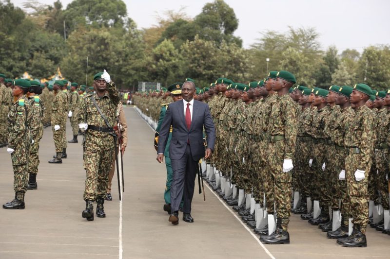 NYS recruitment to be scaled up to 100,000: President Ruto