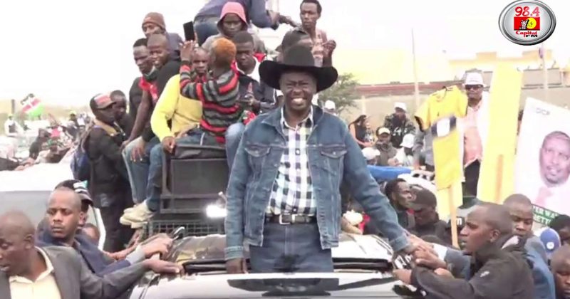 (WATCH) Tight security as Gachagua jets back amid explosive allegations