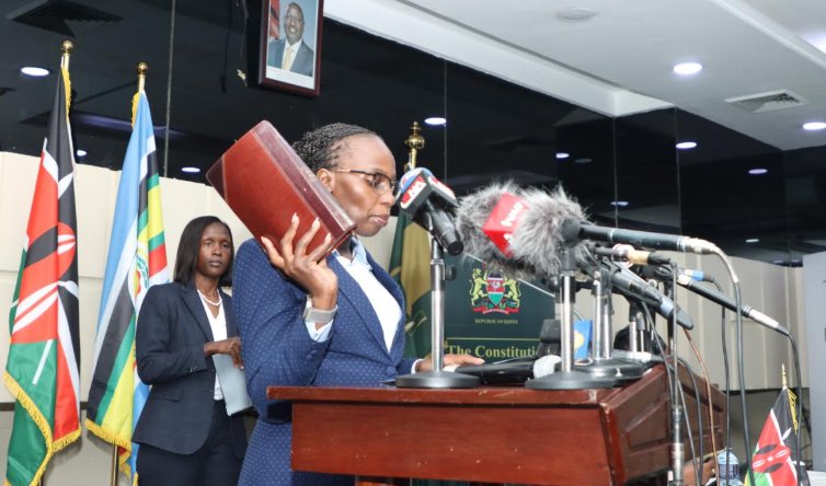 LSK’s Faith Odhiambo fights off Traitor tag as Panel begins work