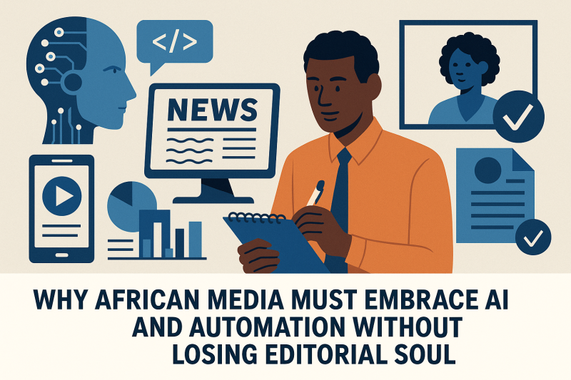 Why African Media Must Embrace AI and Automation Without Losing Editorial Soul