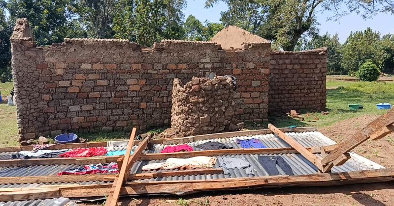 Over 20 households left homeless after storm batters Amagoro