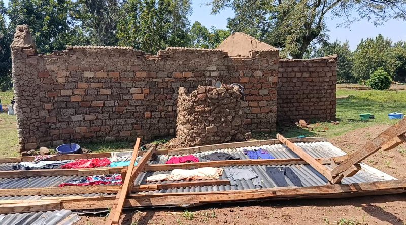 Over 20 households left homeless after storm batters Amagoro