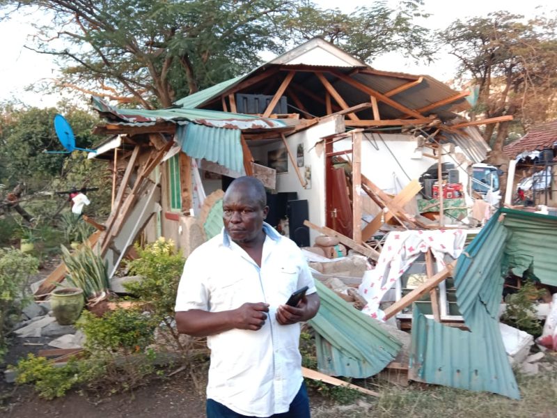 14 Families Displaced as bulldozers flatten property in land Ownership Dispute