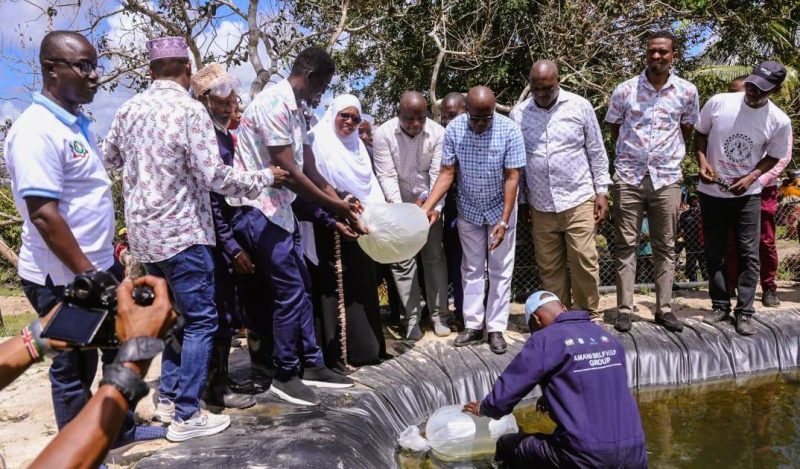 Kwale banks on aquaculture to enhance food security, sustainability