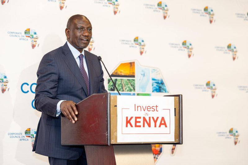President Ruto assures American investors Kenya is a safe destination