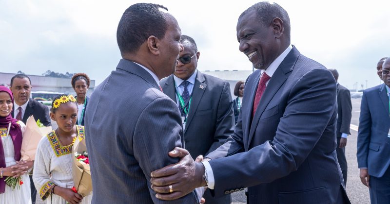 President Ruto in Ethiopia for second Africa Climate Summit