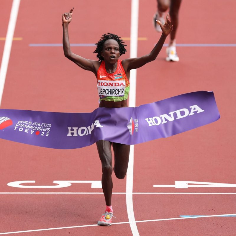 Second Gold For Kenya As Jepchirchir Out Sprints Ethiopia’s Assefa To Win Women’s Marathon in Tokyo Worlds