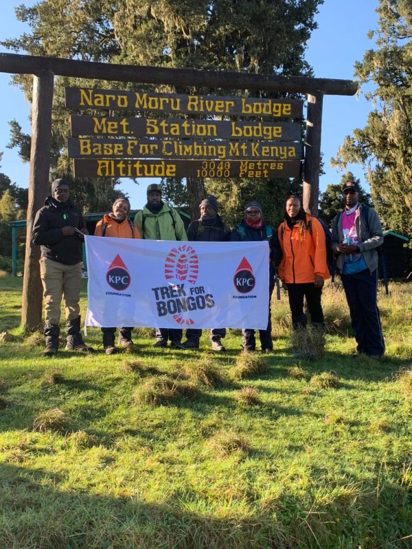 KPC Foundation leads Lenana Peak trek to raise Sh100m for Mountain Bongo conservation