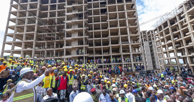 Ruto unveils major affordable housing rollout in Busia County
