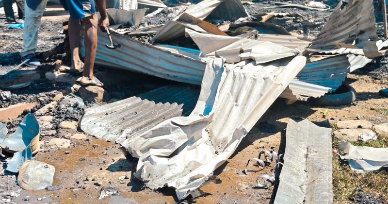 Dawn Fire Razes Eight Homes in Kisumu’s Manyatta Estate