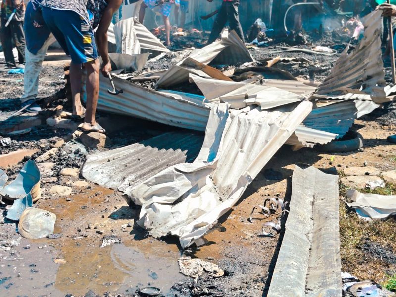 Dawn Fire Razes Eight Homes in Kisumu’s Manyatta Estate