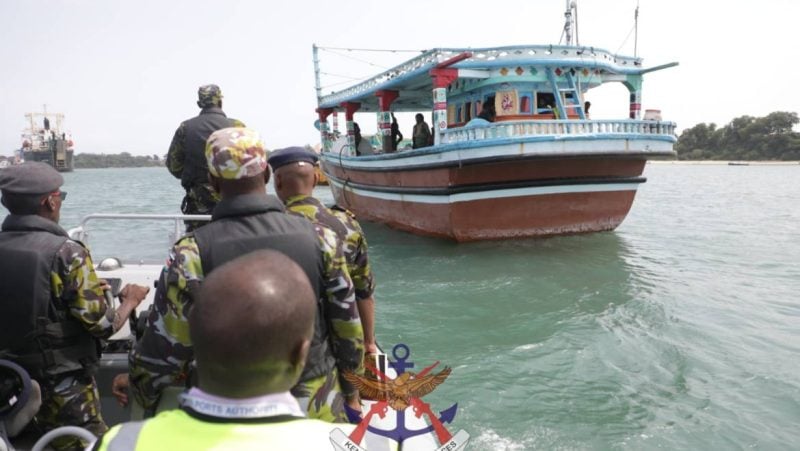 KDF probes alleged theft of seized meth consignment by its officers