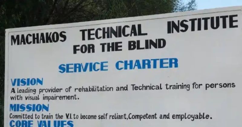 Machakos Technical Institute for the Blind feted for advancing inclusivity and women in STEM