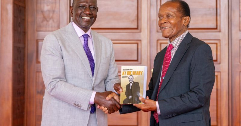 President Ruto launches Retired Major Marsden Madoka’s memoir
