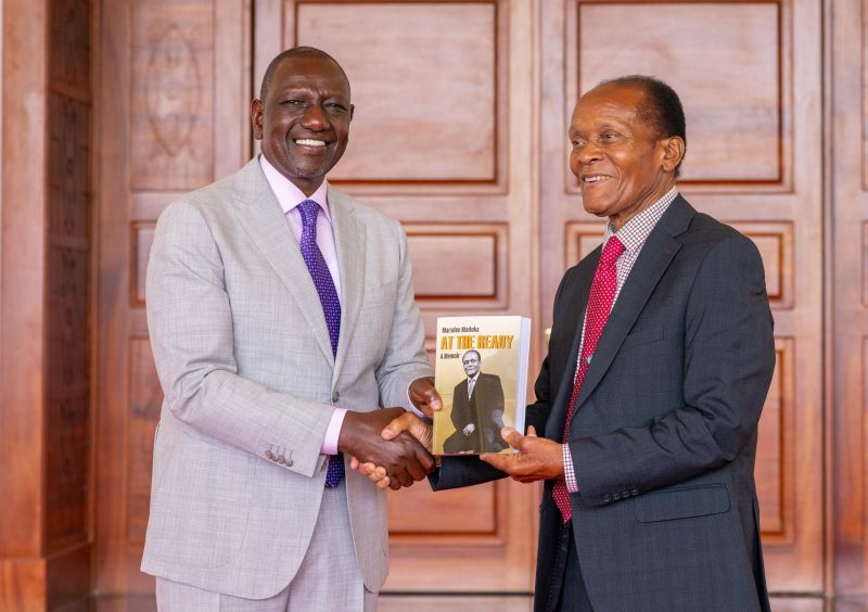 President Ruto launches Retired Major Marsden Madoka’s memoir