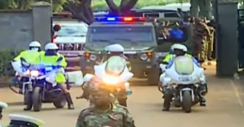 Thousands of mourners at Raila’s funeral service in Bondo as ceremony commences