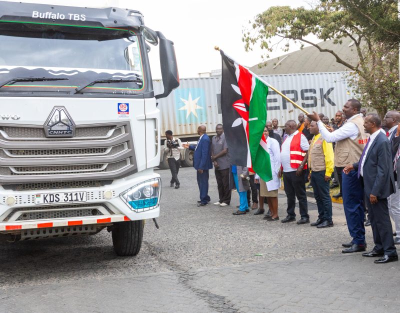 CS Ruku Flags Off Relief Food to Drought-Hit ASAL Counties