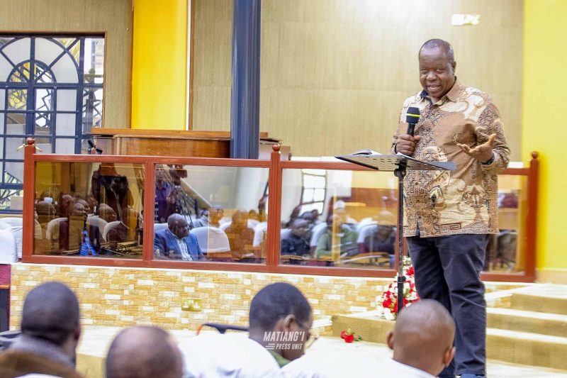 Matiang’i decries low voter registration, urges youth to enlist ahead of 2027