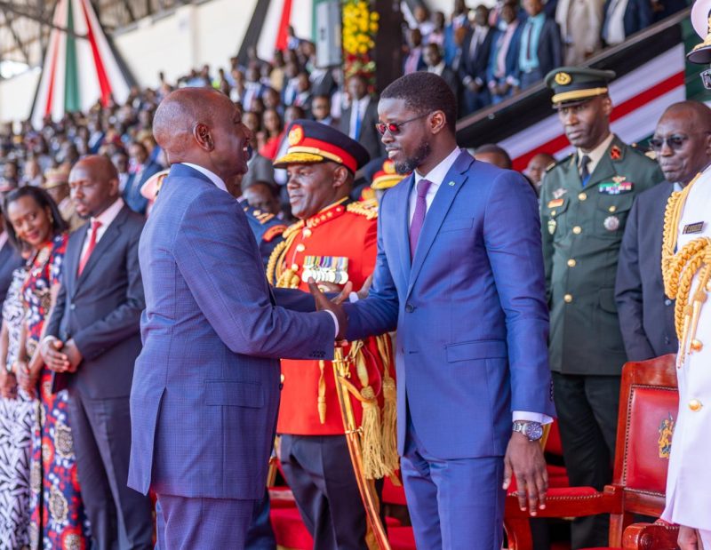Senegalese President Faye hails Mashujaa Day as a meaningful tribute to Kenya’s herores as he remembers Raila