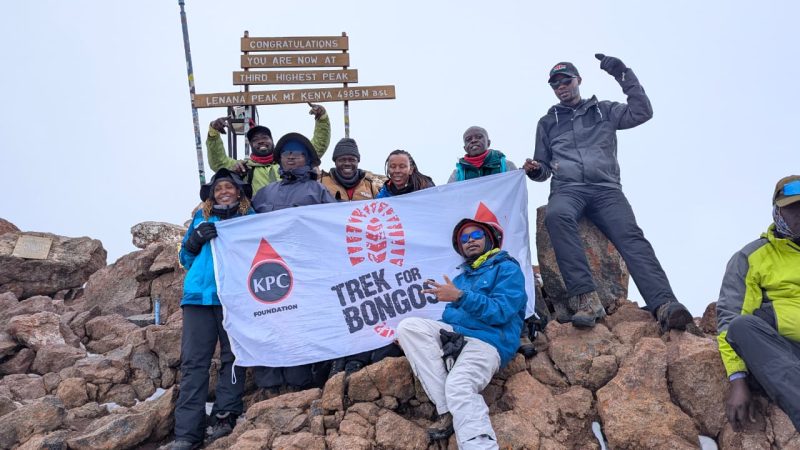 Trek for the Bongo: Kenya Pipeline Foundation partners with Kenya Wildlife Conservancy to protect the Mountain Bongo