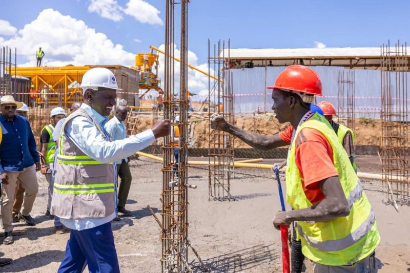 Ruto launches Elburgon social housing, breaks ground on 382 units in Marigat