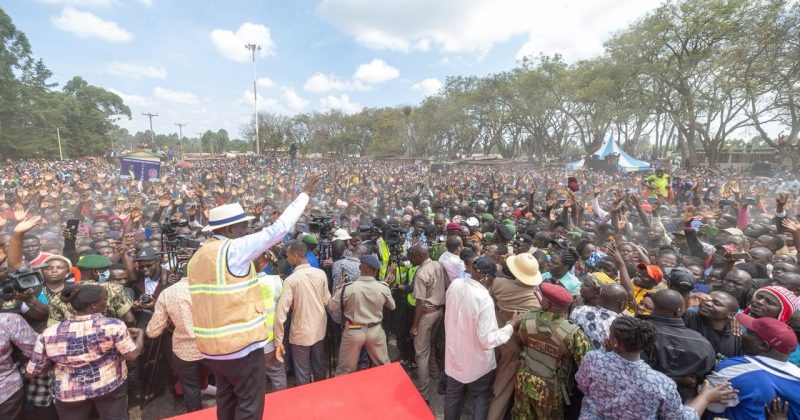 President Ruto Launches construcion of Malava–Samitsi–Navakholo Road in Kakamega