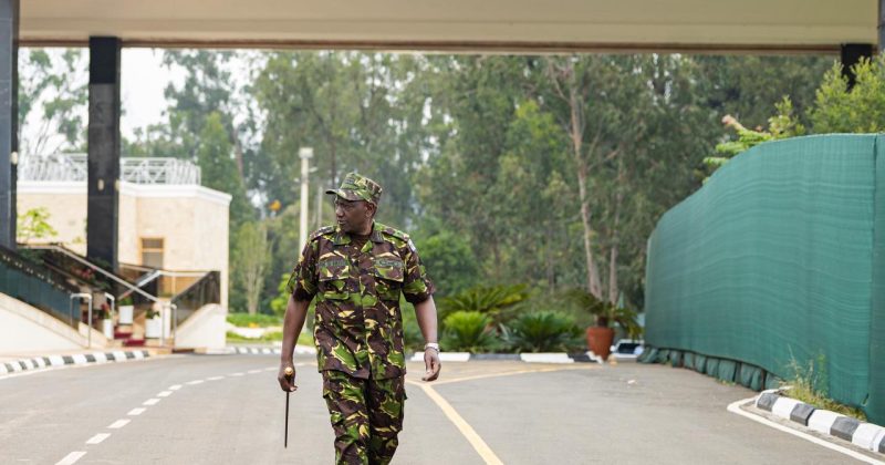 President Ruto in KDF combat uniform for the first time as Commander-in-Chief