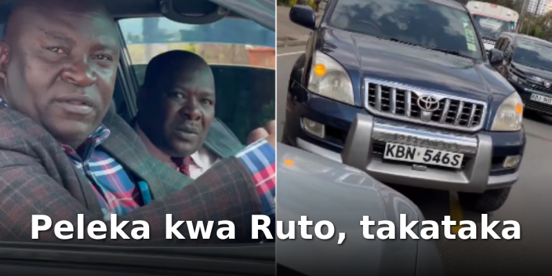 ‘Takataka’ impunity lands MP’s driver in hot soup: Sh100,000 fine or 1-year jail