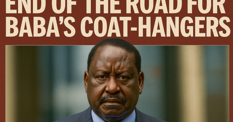 DR. HESBON HANSEN: End of the Road for Baba’s Coat-Hangers